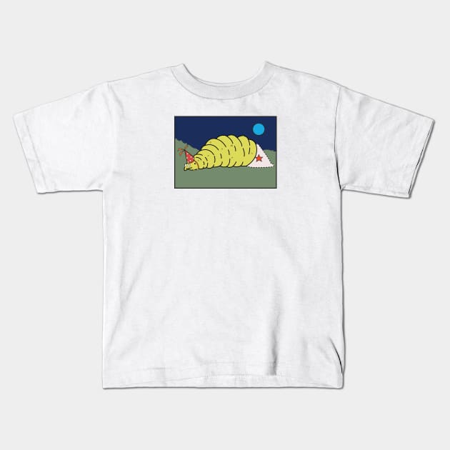 Moon Maggot Kids T-Shirt by Eugene and Jonnie Tee's